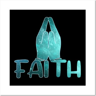 Faith hope love Posters and Art